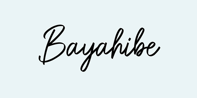 Logo marque Bayahibe Swimwear