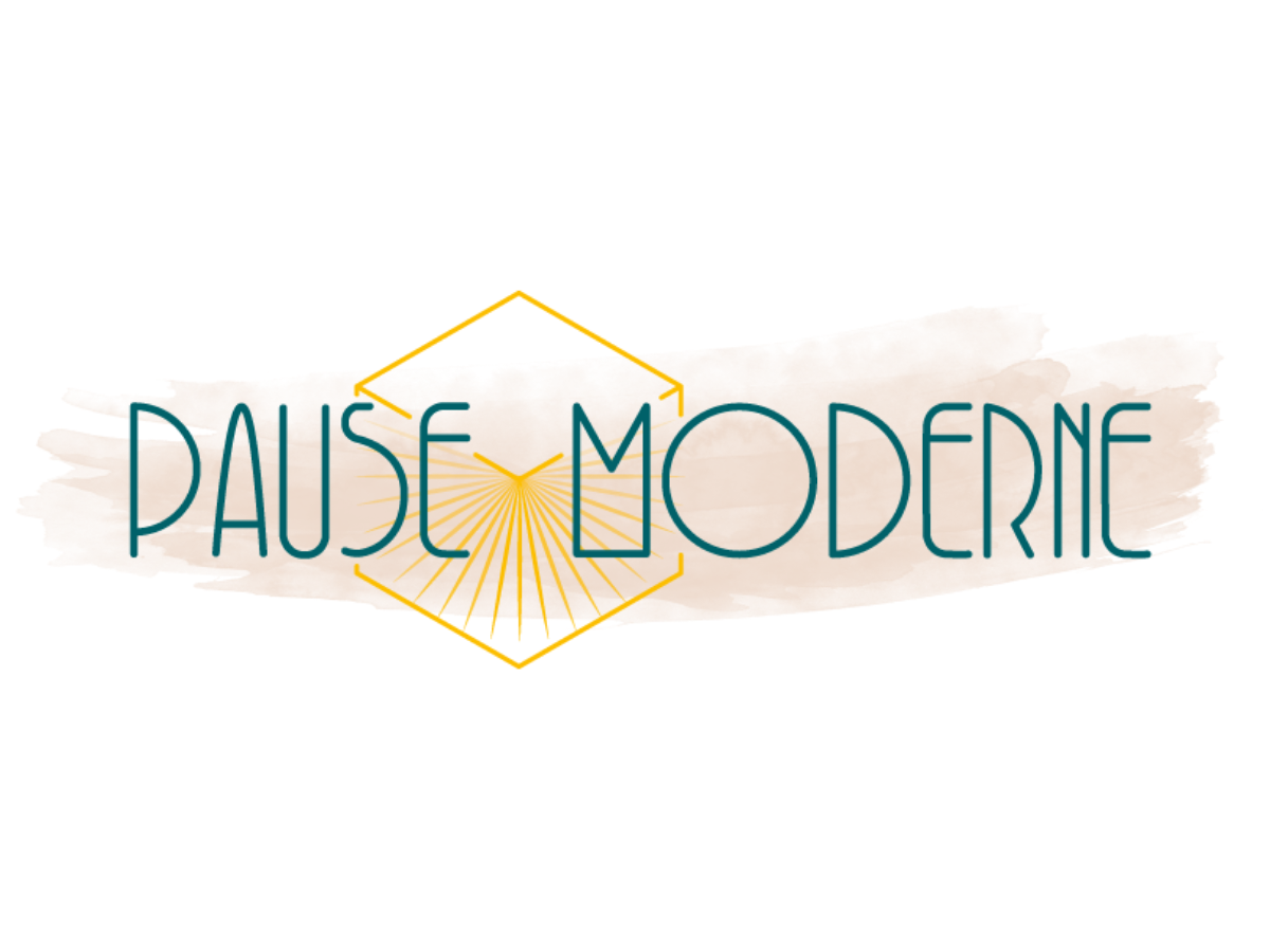 Logo marque Pause moderne