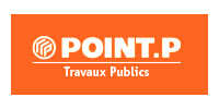 Logo de la marque Point.P Travaux Publics - SARCELLES 